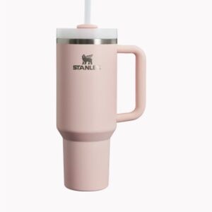 Stanley 40 oz Stainless Steel H2.0 Flowstate Quencher Tumbler-Bloom Pink New
